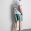 Strikket kort pyjamasett med shorts
