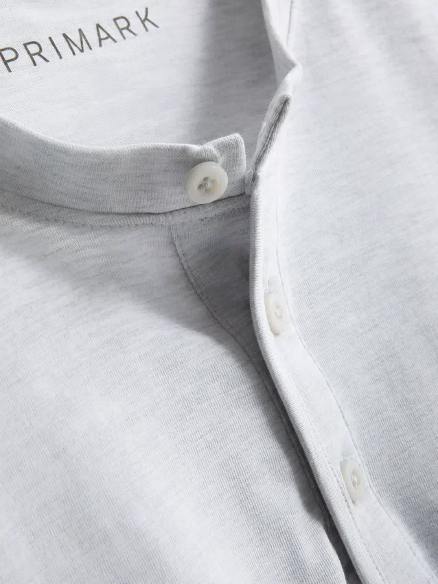 Strikket kort pyjamasett med shorts