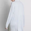 Stripet oversized nattkjole i boyfriend-stil