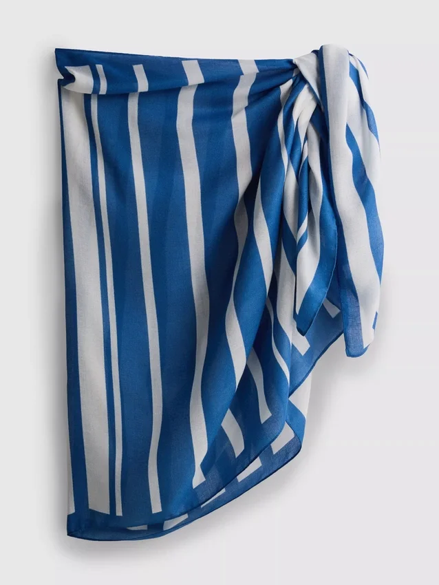 Stripet strandsarong