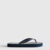 Stripete flatform-flip-flops