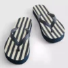 Stripete flatform-flip-flops