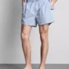 Stripete pysjamaser-shorts