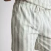 Stripete pysjamaser-shorts