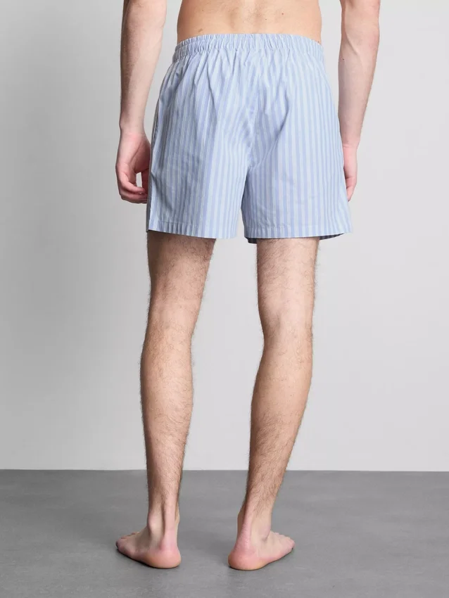 Stripete pysjamaser-shorts