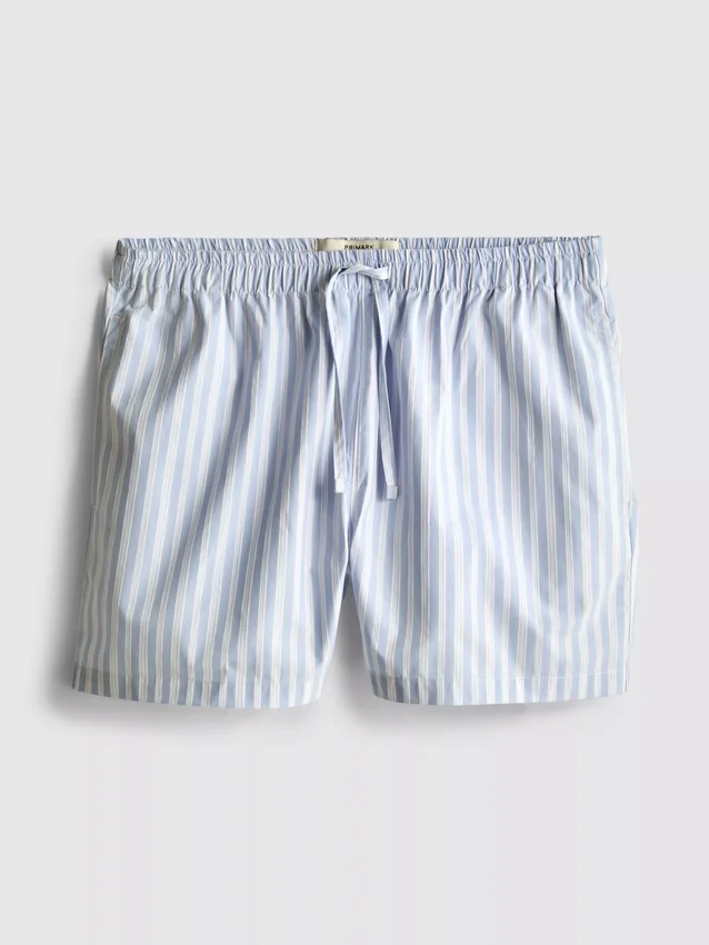 Stripete pysjamaser-shorts
