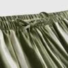 Stripete shorts i bomullspoplin