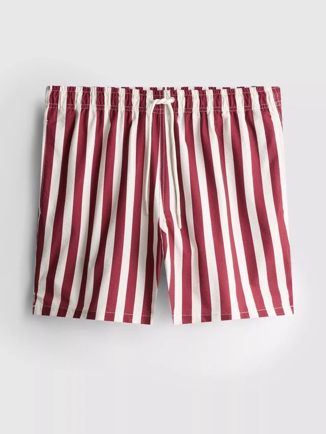 Stripete shorts i dekksstol-stil