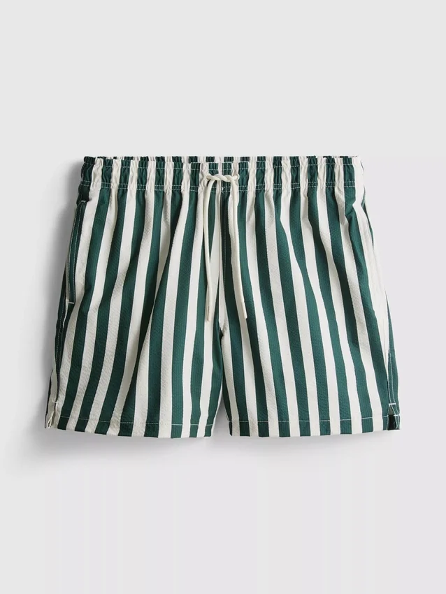 Stripete shorts i dekksstol-stil