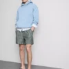 Stripete shorts i linblanding