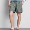 Stripete shorts i linblanding