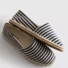 Stripete slip-on-espadriller