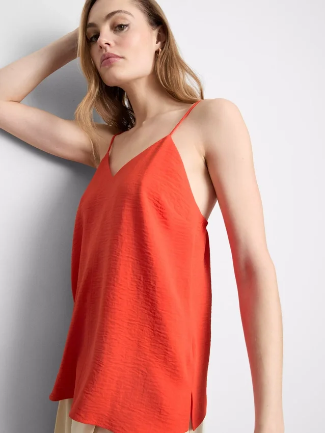 Strukturert Airflow-cami-top