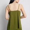 Strukturert lang cami-top