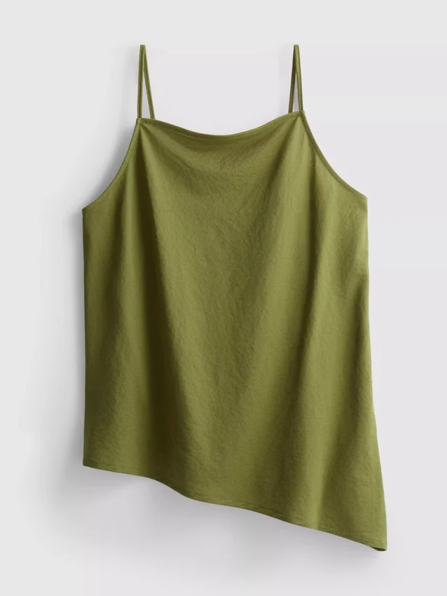 Strukturert lang cami-top
