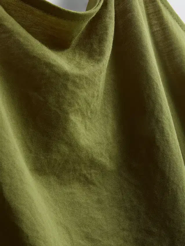 Strukturert lang cami-top