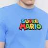 Super Mario-skjorte i bomull med grafisk trykk