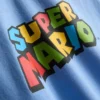 Super Mario-skjorte i bomull med grafisk trykk