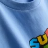 Super Mario-skjorte i bomull med grafisk trykk