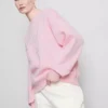 Sweatshirt med slagord for brudeparet