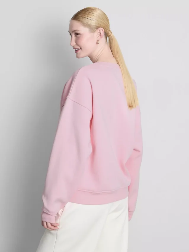 Sweatshirt med slagord for brudeparet