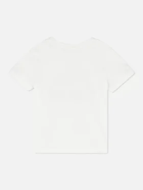 T-skjorte med grafisk trykk og korte ermer