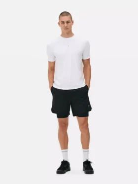 T-skjorte med korte ermer til trening