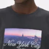 T-skjorte med New York City-trykk