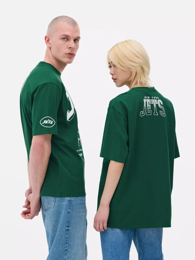 T-skjorte med New York Jets-logo