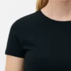 T-skjorte med rund hals og stretch