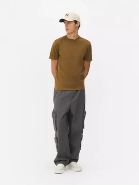 T-skjorte med smal passform og stretch