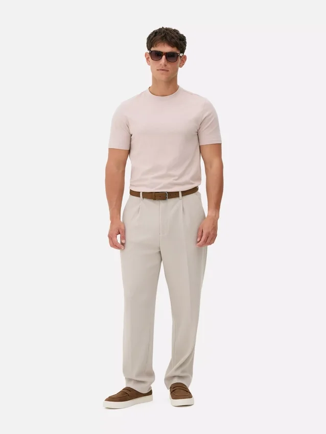 T-skjorte med smal passform og stretch