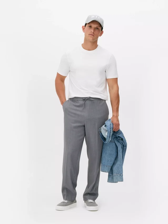 T-skjorte med smal passform og stretch