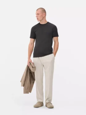 T-skjorte med smal passform og stretch