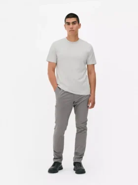 T-skjorte med smal passform og stretch