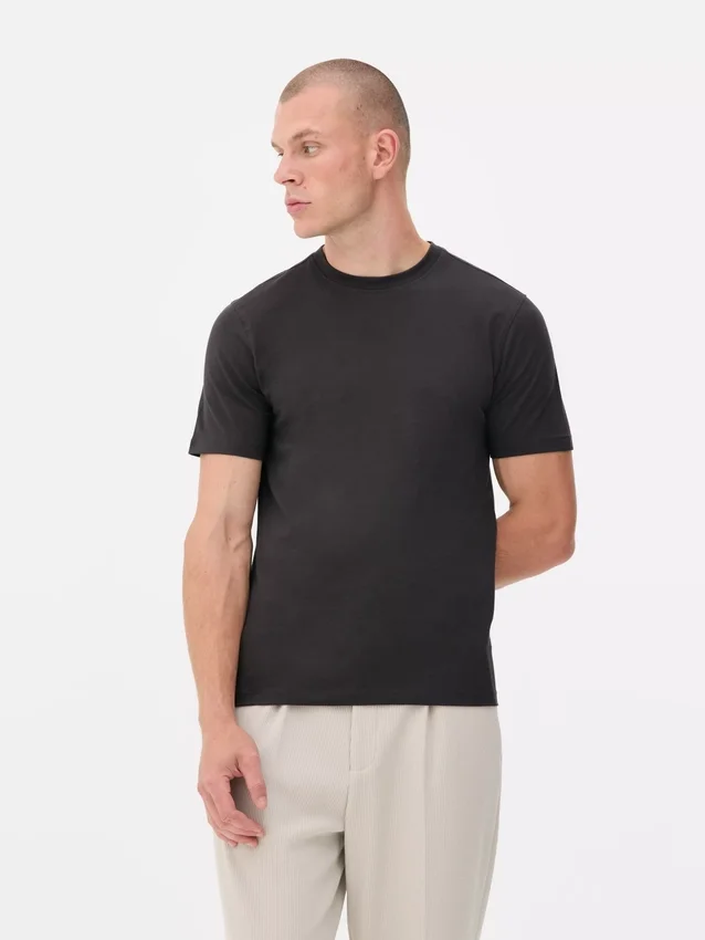 T-skjorte med smal passform og stretch