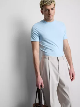 T-skjorte med smal passform og stretch