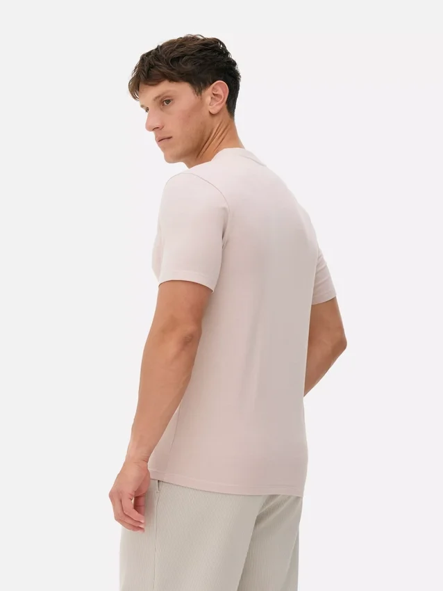 T-skjorte med smal passform og stretch