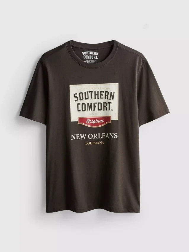 T-skjorte med «Southern Comfort»-motiv
