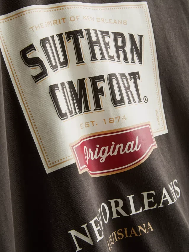 T-skjorte med «Southern Comfort»-motiv
