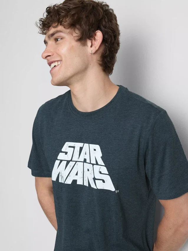 T-skjorte med Star Wars-logo