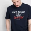T-skjorte med Yacht Club-motiv