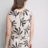 Tank-top i bomullsblanding med trykk
