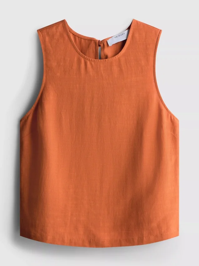 Tanktop i bomullsblanding
