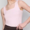 Tanktop med firkantet hals
