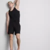 Tanktop med ribbestrikk og smal passform
