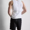 Tanktop med ribbestrikk og smal passform
