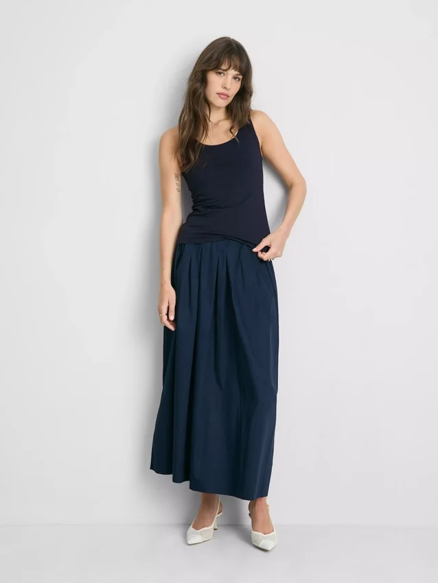Tanktop med rund hals