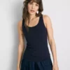 Tanktop med rund hals