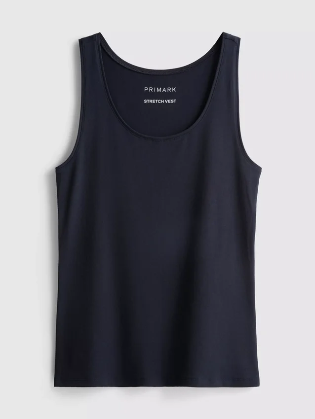 Tanktop med rund hals